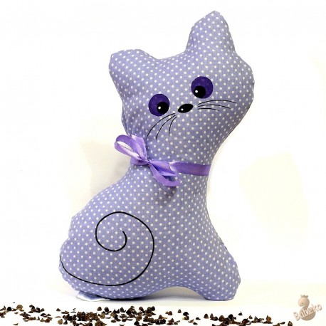 Pohánková mačička fialový puntík
