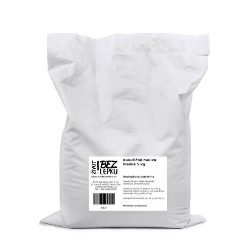 Kukuřičná mouka hladká 5 kg