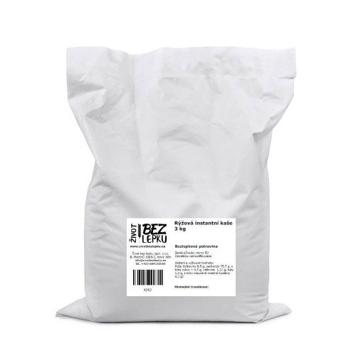 Ryžová instantná kaša 3 kg