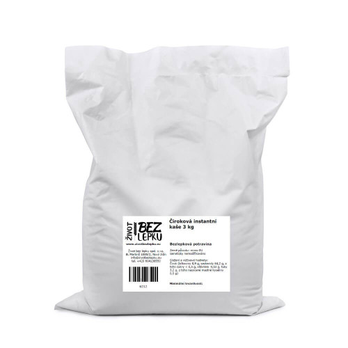 Čiroková instantná kaša 3 kg
