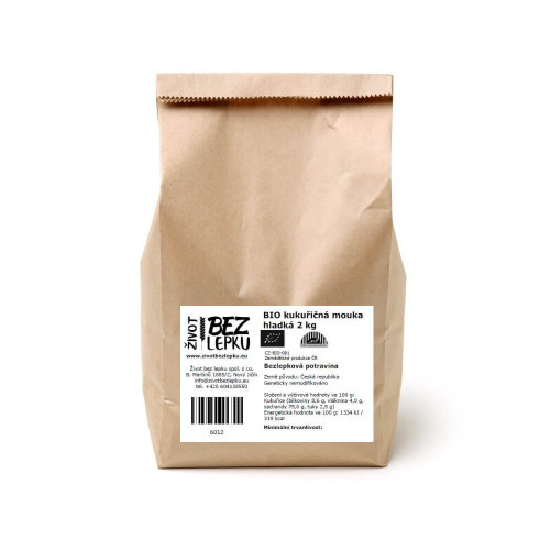 BIO kukuričná múka hladká 2 kg