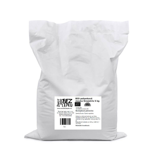 BIO pohanková mouka Šmajstrla 5 kg