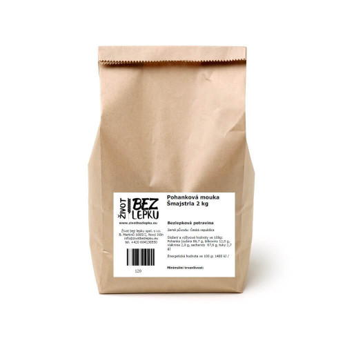 Pohanková mouka Šmajstrla 2 kg