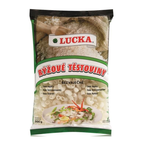LUCKA rýžové těstoviny kolínka 300 g