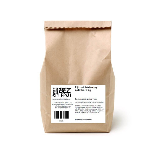 LUCKA ryžové cestoviny kolienka 1 kg