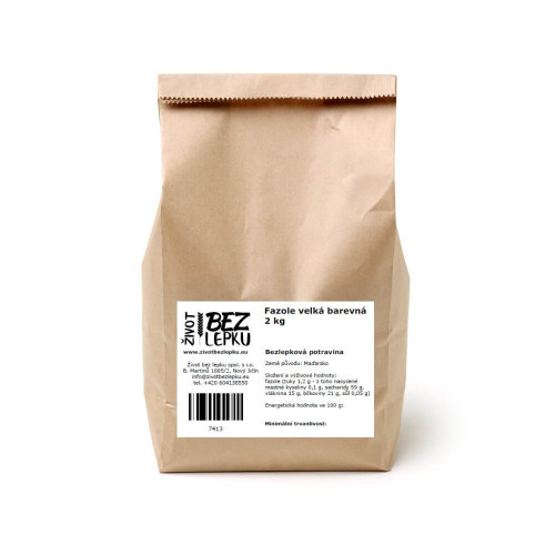 Fazole velká barevná 2 kg