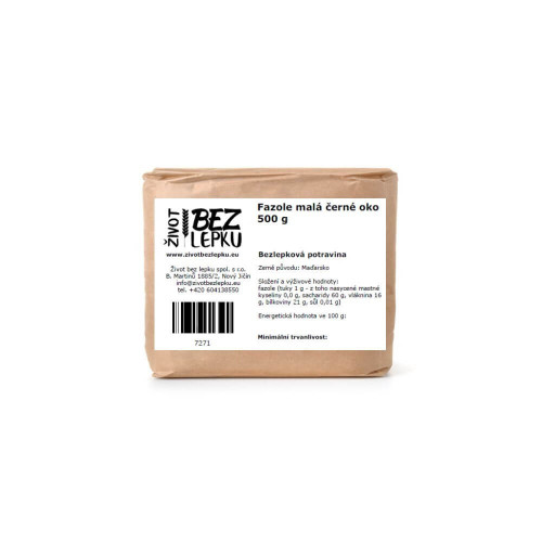 Fazole malá černé oko 500 g