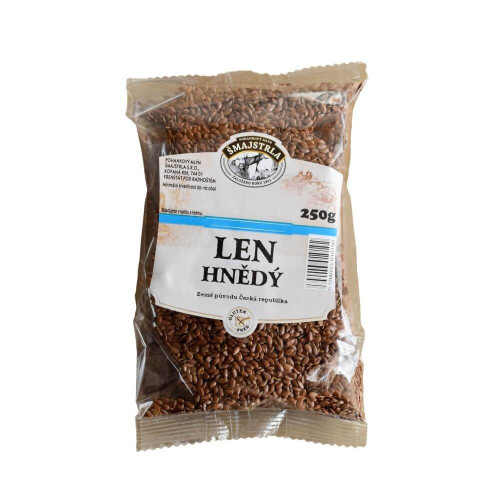 Ľan hnedý Šmajstrla 250 g