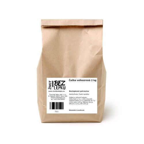 Šošovica veľkozrnná 2 kg