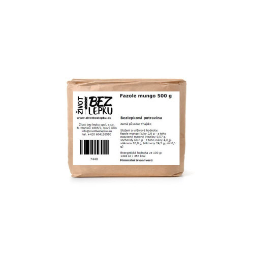 Fazuľa mungo 500 g