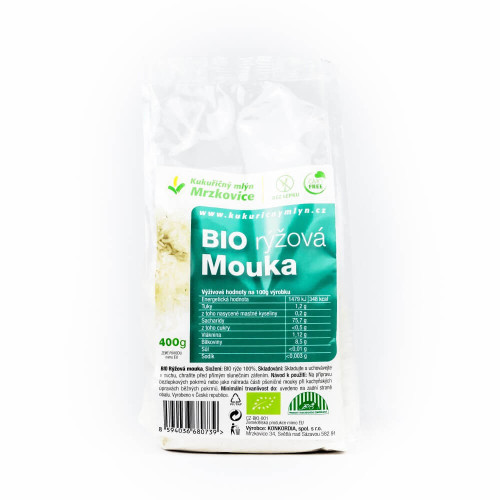 BIO rýžová mouka polohrubá 400 g