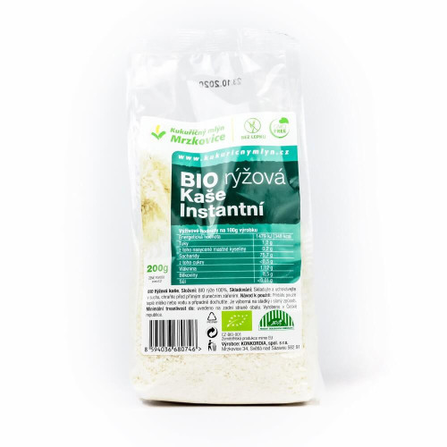 BIO ryžová instantná kaša 200 g