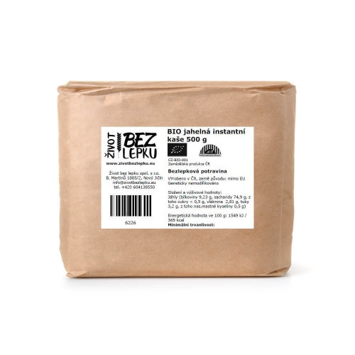 BIO jahelná instantní kaše 500 g