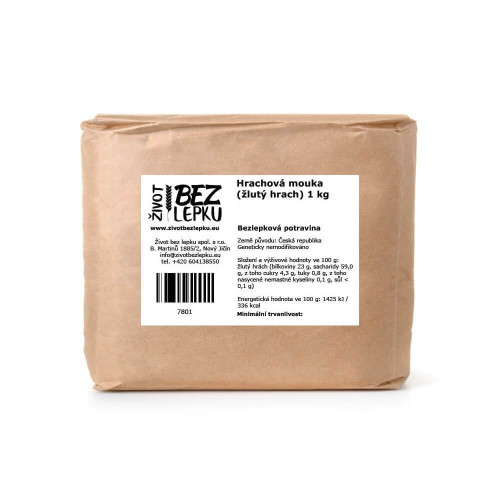 Hrachová múka zo žltého hrachu 1 kg