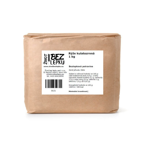 Rýže kulatozrnná 1 kg