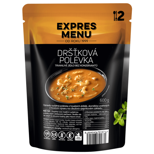 Držková polievka 2 porcie EXPRES MENU 600 g