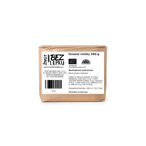 Ovsené vločky 500 g