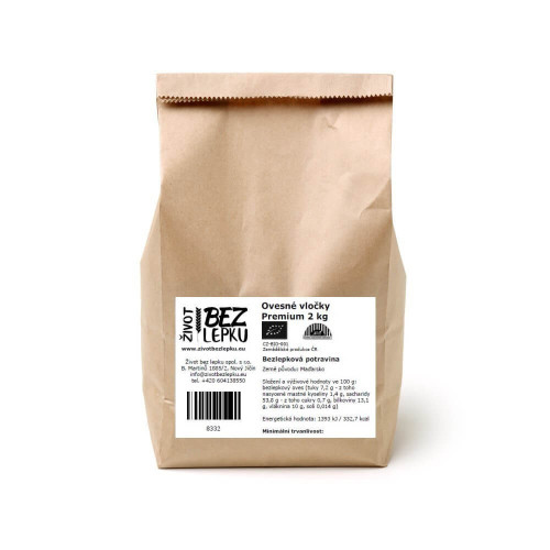 Ovsené vločky Premium 2 kg