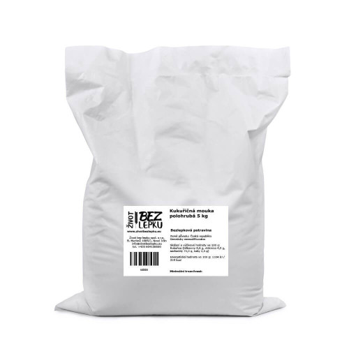 Kukuričná múka polohrubá 5 kg