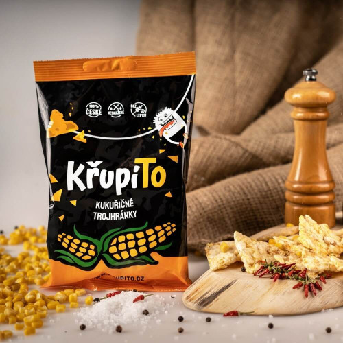 KřupíTo kukuričné trojhránky so soľou 50 g