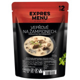 Vepřové na žampionech 2 porce EXPRES MENU 600 g