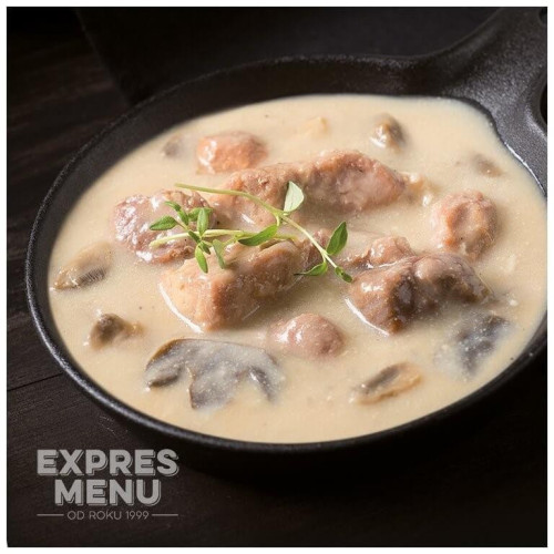 Vepřové na žampionech 2 porce EXPRES MENU 600 g