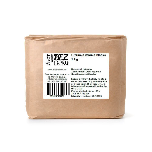 Cícerová múka hladká 1 kg