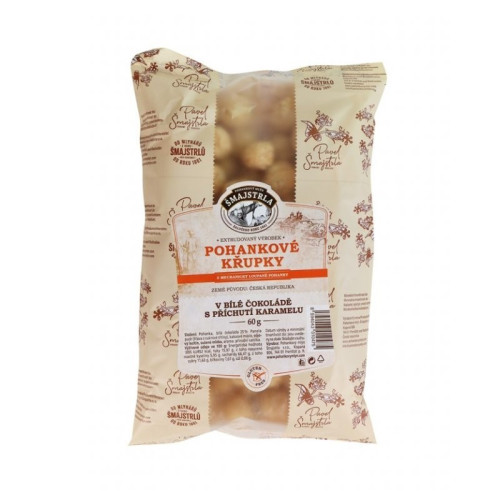 Pohankové křupky karamelové Šmajstrla 60 g
