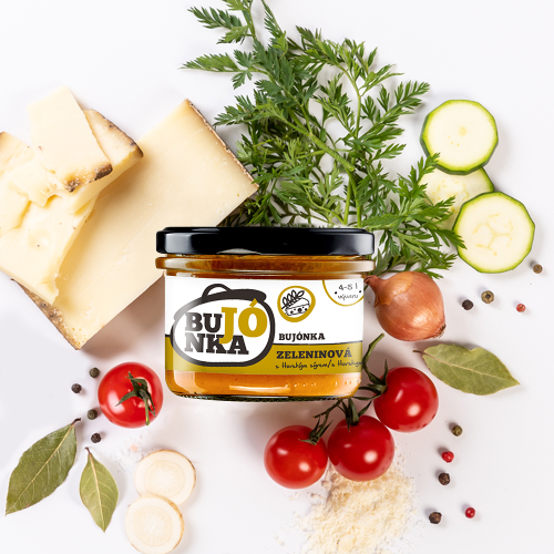 Bujónka zeleninová s horským sýrem 200 g