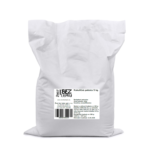 Kukuričná polenta bezlepková instantná 5 kg