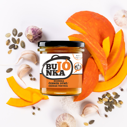 Bujónka cesnak - tekvica