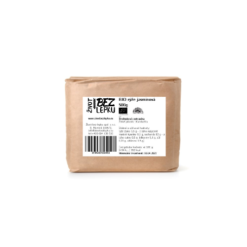BIO jazmínová ryža 500g
