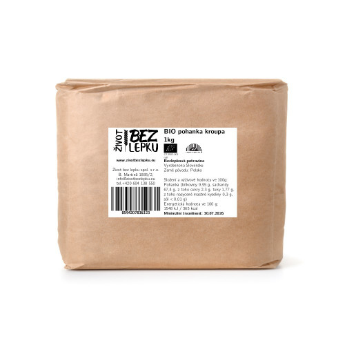 BIO pohanka kroupa 1 kg