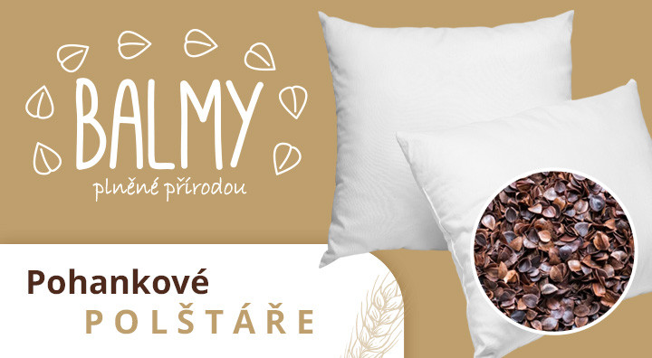 Pohankové polštáře